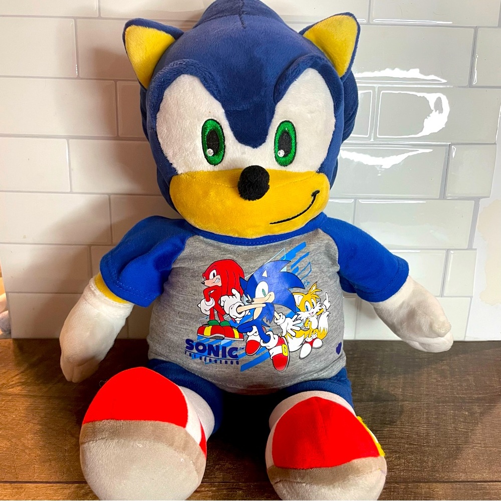 Sonic the Hedgehog build a bear 2016